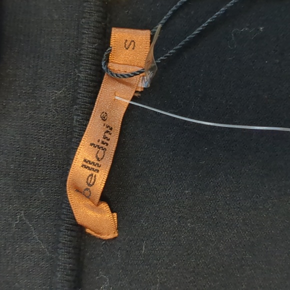 💎BELLDINI Black/Champagne Rhinestone Cardigan Top - S - Picture 14 of 14